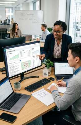 Search engine optimisation and website analytics