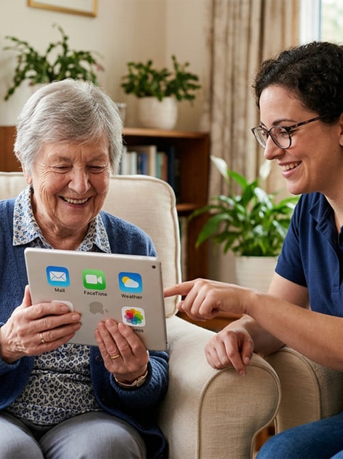 One-on-one device support